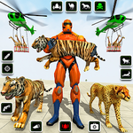 Police Robot Animal Rescue: Police Robot Games