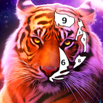  Tiger Coloring Book Color Game