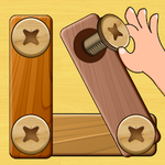 Wood Nuts &amp; Bolts Puzzle APK