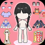 Vlinder Doll: Dress up games