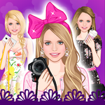 Floral Summer dress up game