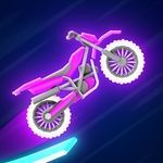 Rider Worlds - Neon Bike Races APP